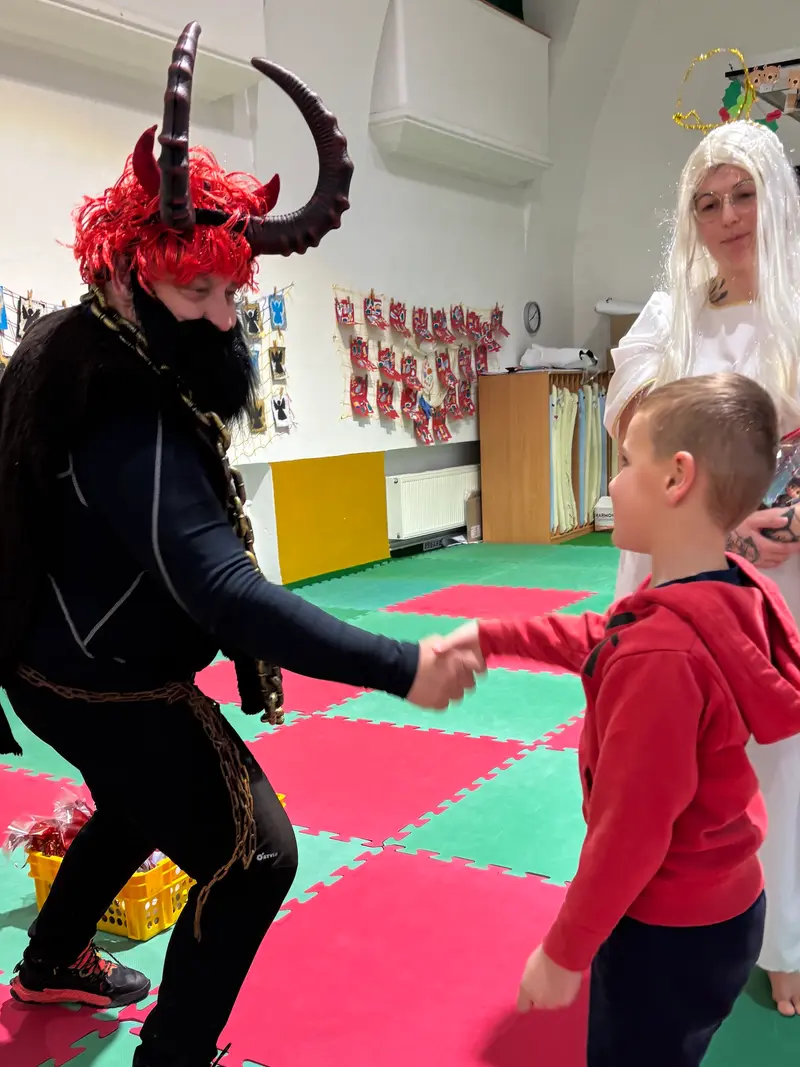 Mikuláš v naší školce